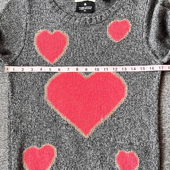 Scotch & Soda Maison Scotch Heart Cable Knit Sweater M Petite 100% Cotton Preppy - Picture 11 of 12